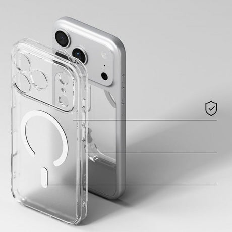 Ringke iPhone 17 Pro Max Deksel Fusion Magnetic Matte Transparent