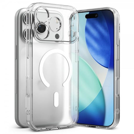 Ringke iPhone 17 Pro Deksel Fusion Magnetic Matte Transparent