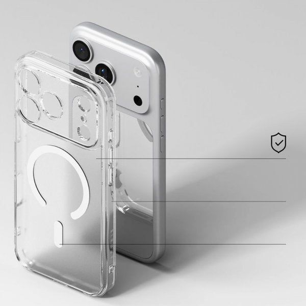 Ringke iPhone 17 Pro Deksel Fusion Magnetic Matte Transparent