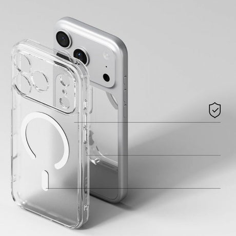 Ringke iPhone 17 Pro Deksel Fusion Magnetic Matte Transparent