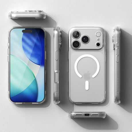 Ringke iPhone 17 Pro Deksel Fusion Magnetic Matte Transparent