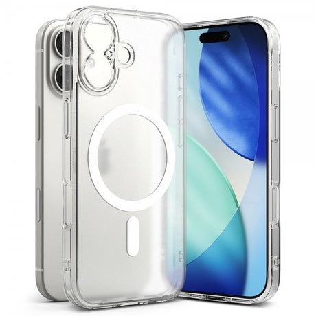 Ringke iPhone 17 Deksel Fusion Magnetic Matte Transparent