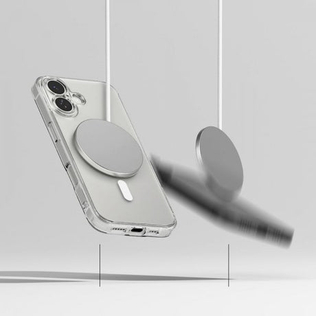 Ringke iPhone 17 Deksel Fusion Magnetic Matte Transparent