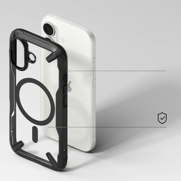 Ringke iPhone 17 Deksel Fusion X Magnetic Svart