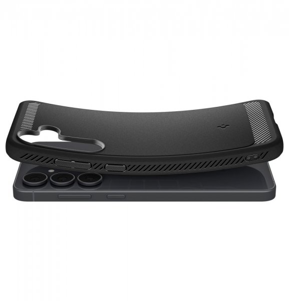 Spigen Samsung Galaxy S25 FE Deksel Rugged Armor Matte Black