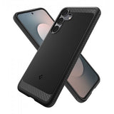 Spigen Samsung Galaxy S25 FE Deksel Rugged Armor Matte Black