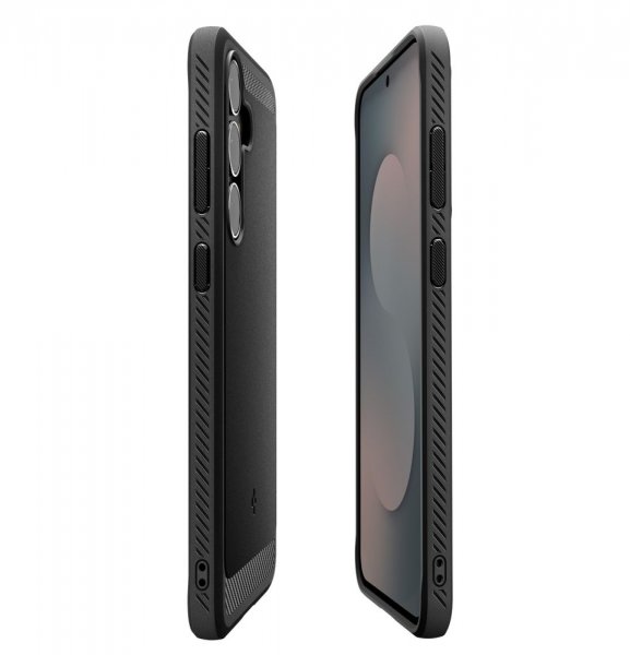 Spigen Samsung Galaxy S25 FE Deksel Rugged Armor Matte Black