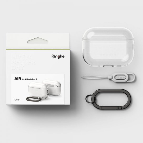 Ringke AirPods Pro 3 Deksel Air Transparent