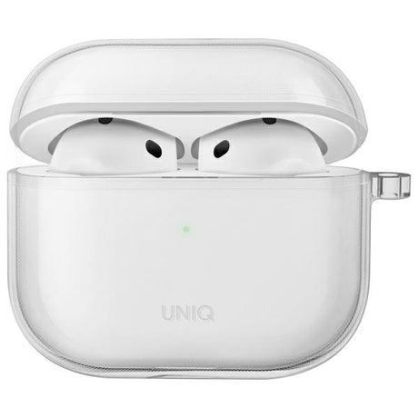 UNIQ AirPods 4 Deksel Glase Transparent