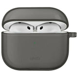 UNIQ AirPods 4 Deksel Glase Svart