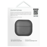 UNIQ AirPods 4 Deksel Glase Svart