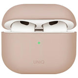 UNIQ AirPods 4 Deksel Lino Rosa