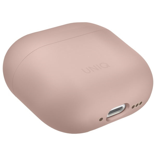 UNIQ AirPods 4 Deksel Lino Rosa