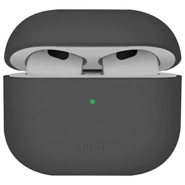 UNIQ AirPods 4 Deksel Lino Grå