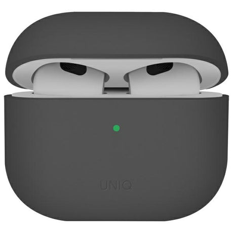 UNIQ AirPods 4 Deksel Lino Grå