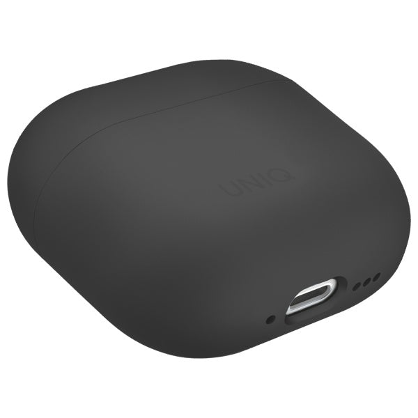 UNIQ AirPods 4 Deksel Lino Grå