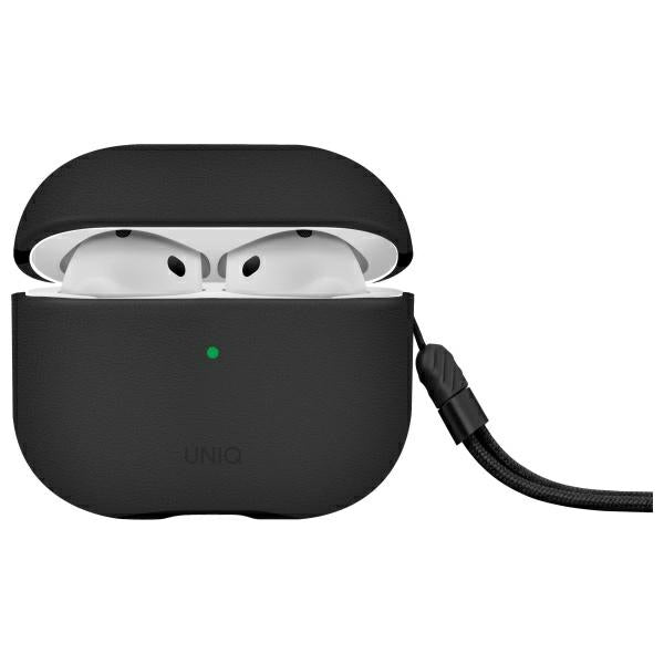UNIQ AirPods 4 Deksel Lyden DS Svart