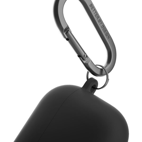 UNIQ AirPods 4 Deksel Earhooks Nexo Svart