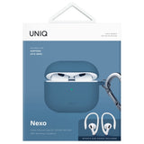 UNIQ AirPods 4 Deksel Earhooks Nexo Blå