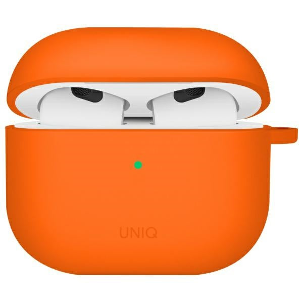 UNIQ AirPods 4 Deksel Earhooks Nexo Oransje