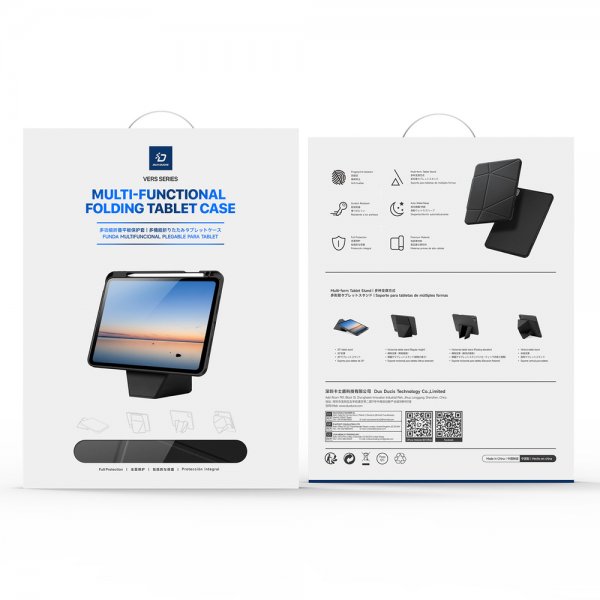 Dux Ducis iPad Pro 13 (M4/M5) Etui Vers Series Svart