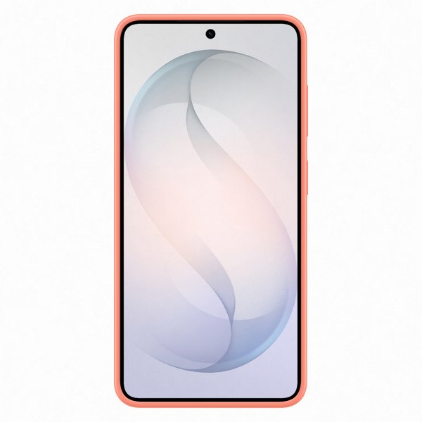 Samsung Original Galaxy S26 Plus Deksel Silicone Magnet Case Coral Red