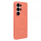 Samsung Original Galaxy S26 Ultra Deksel Silicone Magnet Case Coral Red