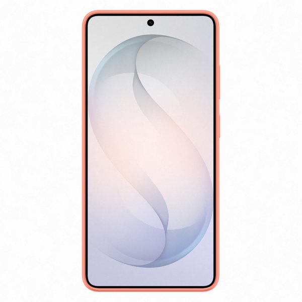 Samsung Original Galaxy S26 Ultra Deksel Silicone Magnet Case Coral Red