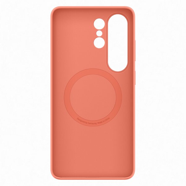 Samsung Original Galaxy S26 Ultra Deksel Silicone Magnet Case Coral Red