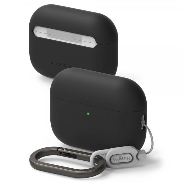Ringke AirPods Pro 3 Deksel Silikoni Svart
