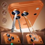 ESR iPhone 14/15/16/17 Pro & Pro Max Kamerabeskytter Armorite Oransje