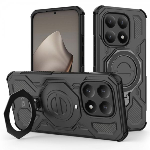 Tech-Protect Xiaomi 15T Deksel TacticStand MagSafe Svart