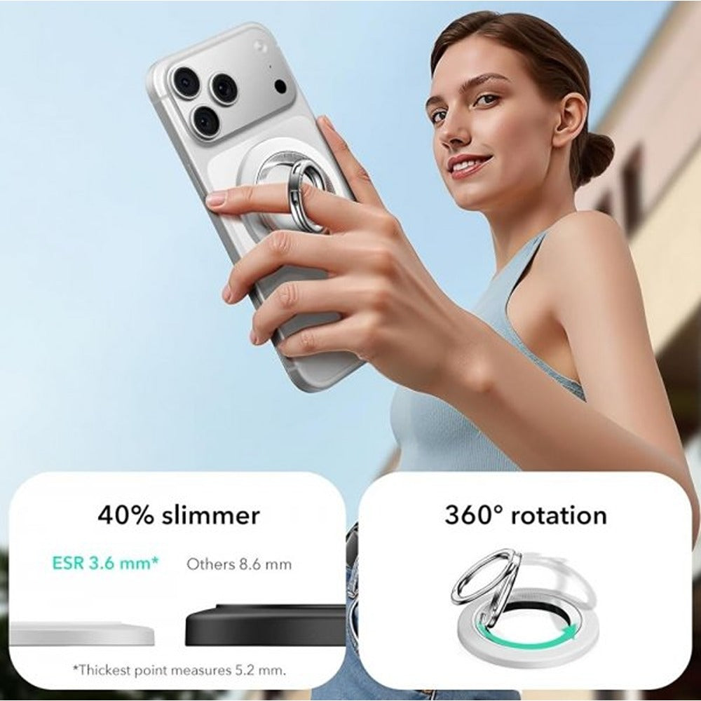 ESR MagSafe Holder HaloLock Phone Holder Hvit
