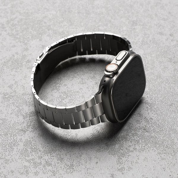 Ringke Apple Watch 44/45/46mm/Ultra 49mm  Armbånd Metal One Air Sølv