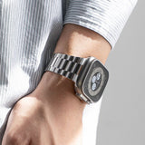 Ringke Apple Watch 44/45/46mm/Ultra 49mm  Armbånd Metal One Air Sølv