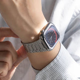 Ringke Apple Watch 44/45/46mm/Ultra 49mm  Armbånd Metal One Air Sølv