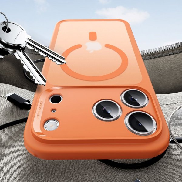 ESR iPhone 17 Pro Max Deksel Classic Hybrid MagSafe Oransje