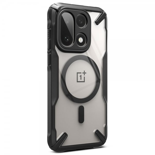 Ringke OnePlus 15 Deksel Fusion X Magnetic Clear Black