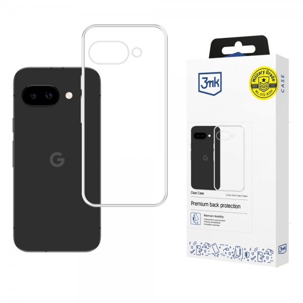 3mk Google Pixel 10a Deksel Clear Case Klar