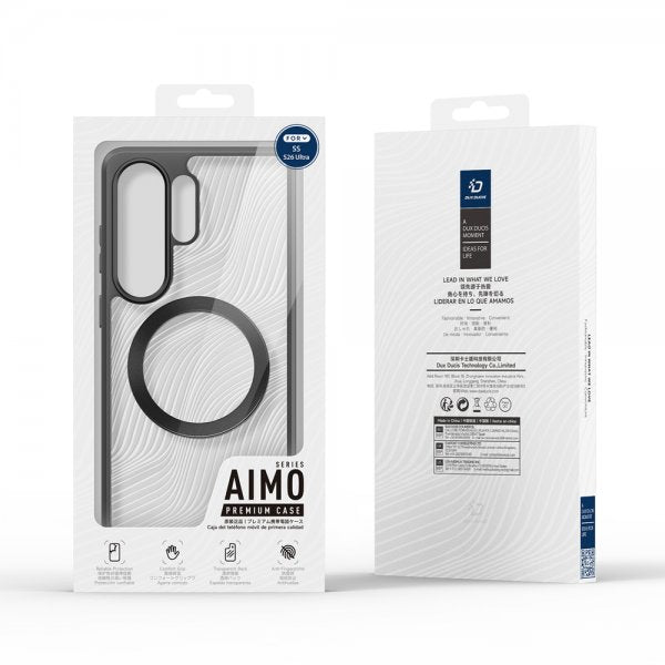 Dux Ducis Samsung Galaxy S26 Ultra Deksel Aimo Series MagSafe Svart