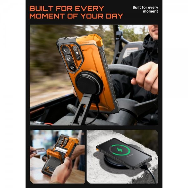 Supcase Samsung Galaxy S26 Ultra Deksel UB Grip MagSafe Oransje