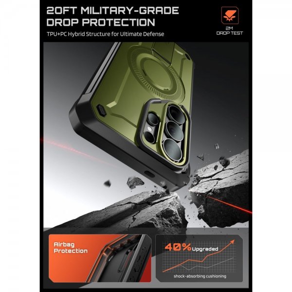 Supcase Samsung Galaxy S26 Ultra Deksel UB Pro MagSafe Grønn
