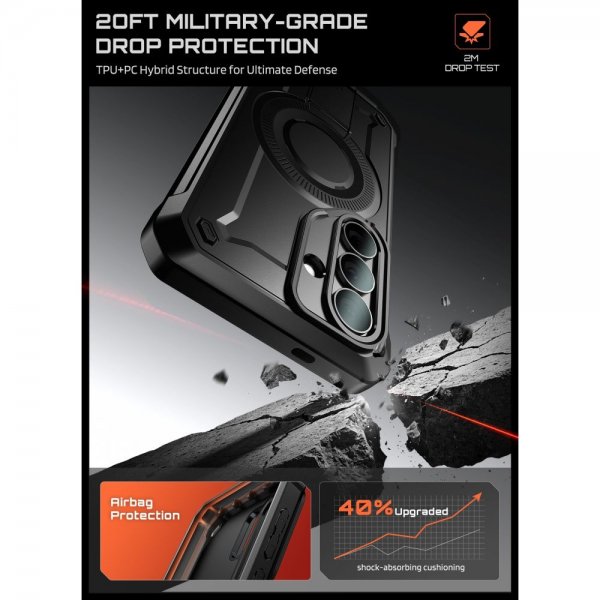 Supcase Samsung Galaxy S26 Deksel UB Pro MagSafe Svart