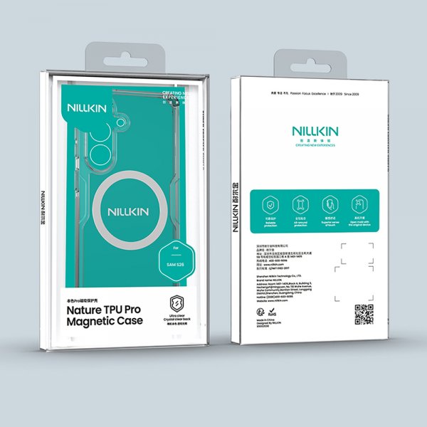 Nillkin Samsung Galaxy S26 Deksel Nature Pro Series MagSafe Transparent