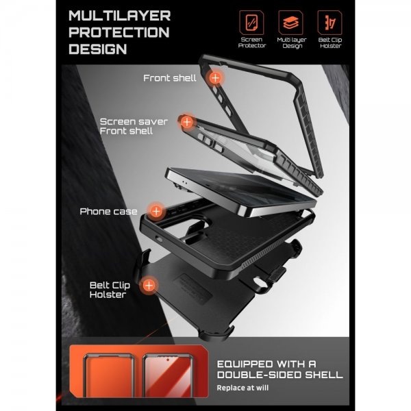 Supcase Samsung Galaxy S26 Ultra Deksel UB Pro MagSafe Aramid Svart