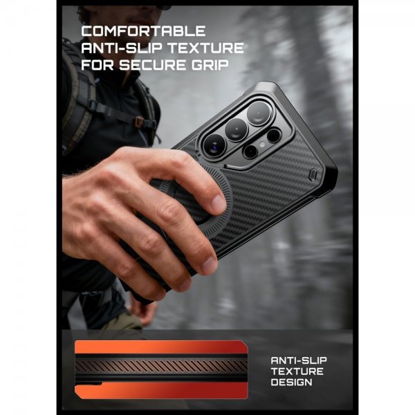 Supcase Samsung Galaxy S26 Ultra Deksel UB Pro MagSafe Aramid Svart