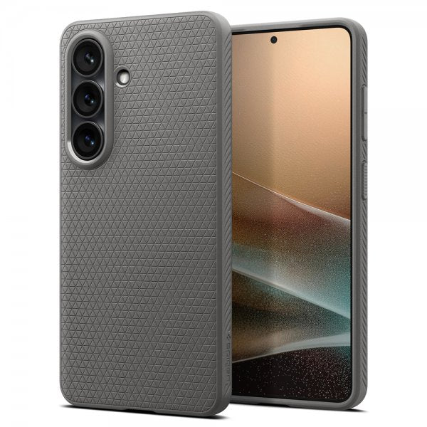 Spigen Samsung Galaxy S26 Deksel Liquid Air Marble Gray