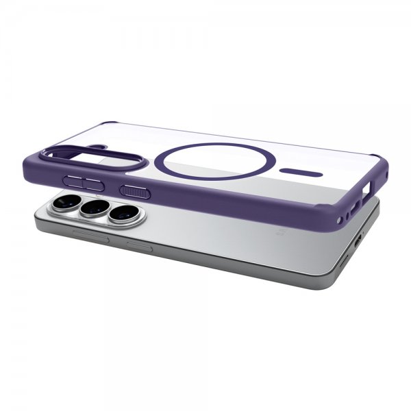 Spigen Samsung Galaxy S26 Deksel Ultra Hybrid MagFit Deep Purple