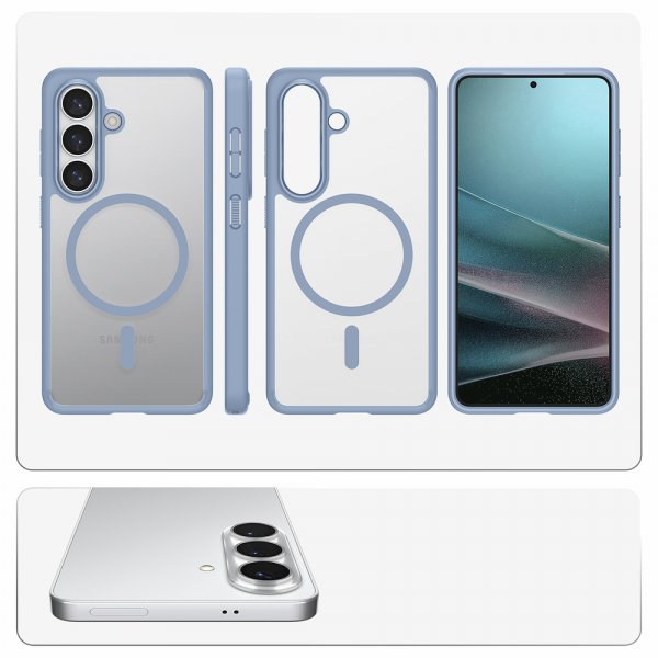 Spigen Samsung Galaxy S26 Deksel Ultra Hybrid MagFit Light Blue