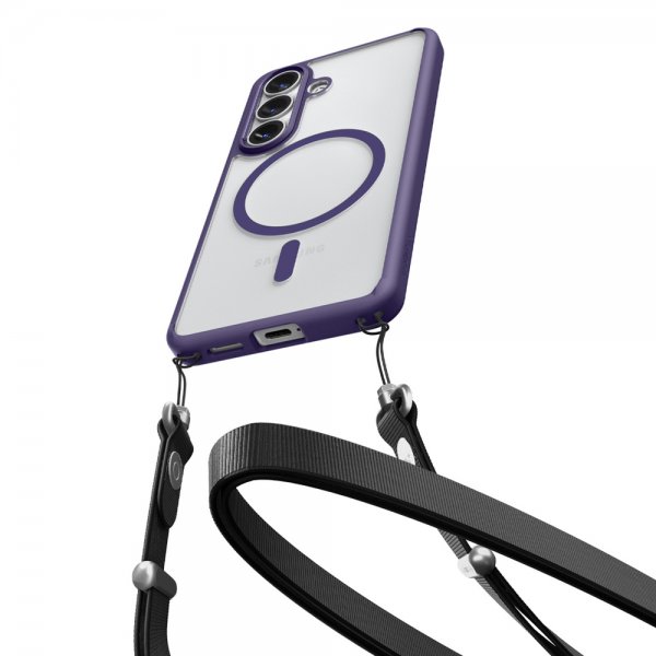 Spigen Samsung Galaxy S26 Plus Deksel Ultra Hybrid MagFit Deep Purple